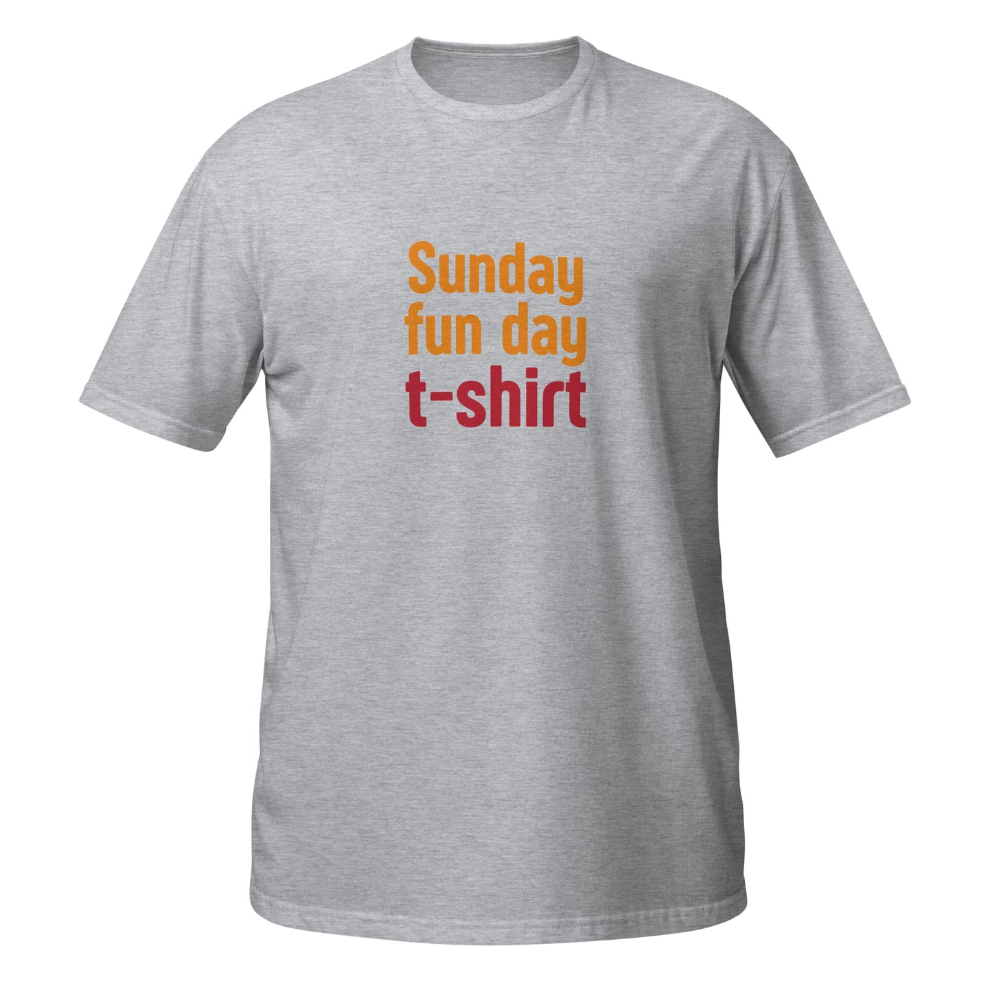 Sunday fun day t-shirt